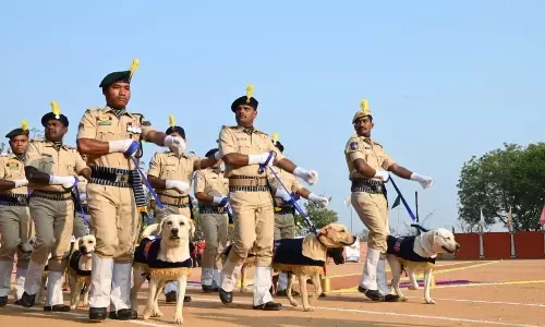 Intelligence DG takes part in passing out parade of canines