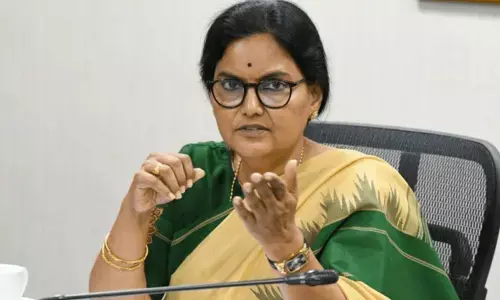 Telangana CS Shanti Kumari Reviews Arrangements for Inter Exams
