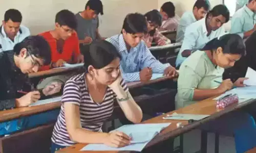 AP inter exams commenced with strict surveillance
