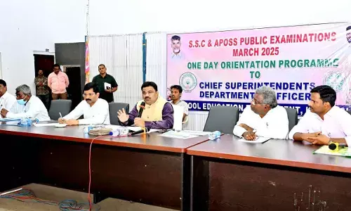 Officials told to take steps for smooth conduct of 10th class exams