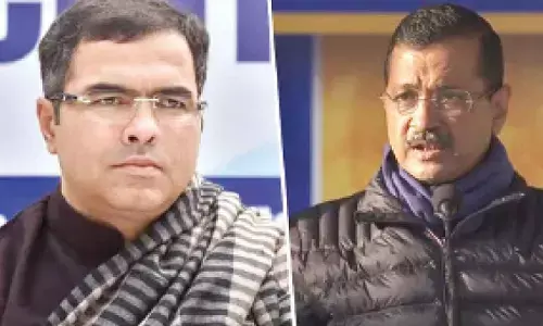 Pravesh accuses Kejriwal of hypocrisy, divisive politics