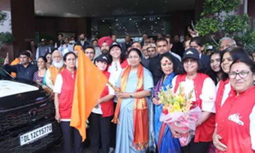 Delhi CM Rekha Gupta flags off Mothers on Wheels road trip
