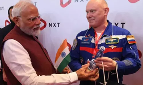 PM Modi meets Russian cosmonaut, hails historic space ties between both countries