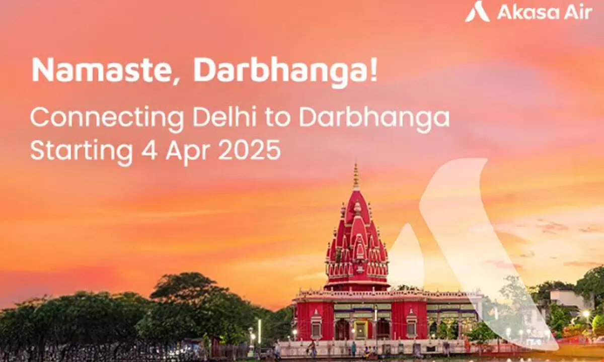 Akasa Air expands its skyprint to Bihar; Adds Darbhanga as the 28th city to its network