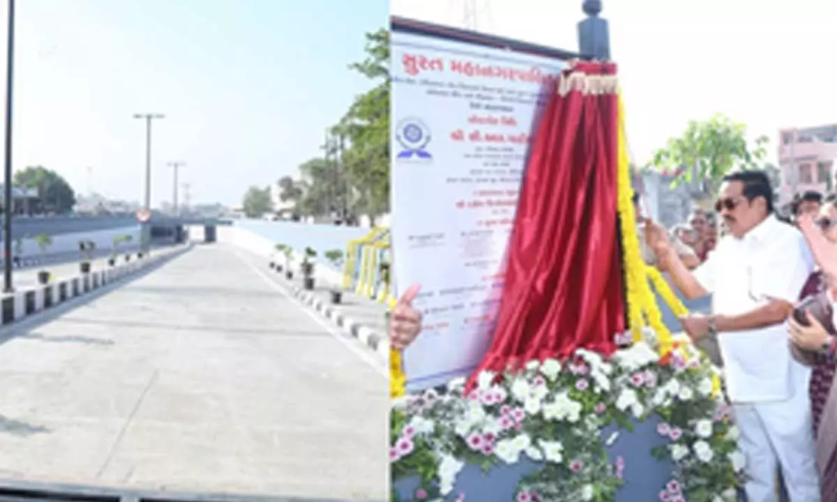 Surats new railway underpass brings relief to thousands of motorists