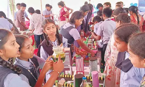 Bhashyam High School organises science exhibition