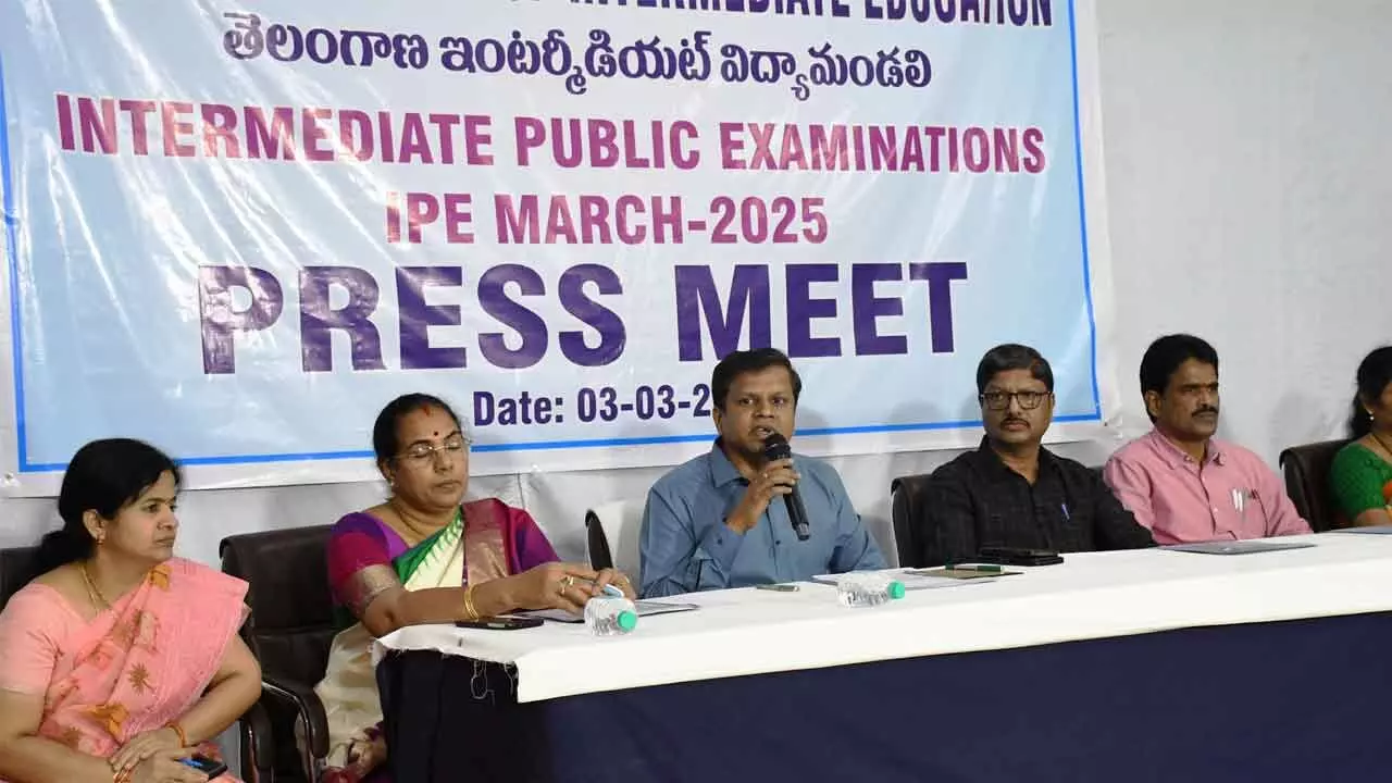 All set for Inter exams in State from tomorrow All set for Inter exams in State from tomorrow