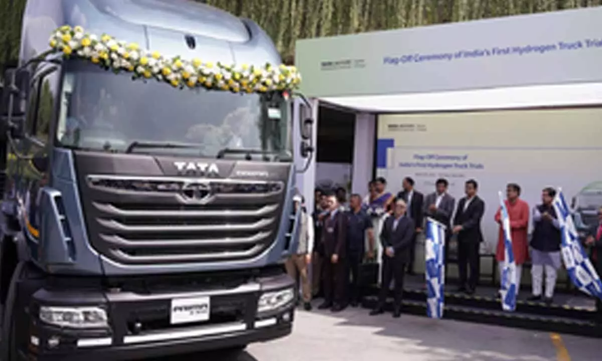 Tata Motors Launches Historic Hydrogen Truck Trials In India