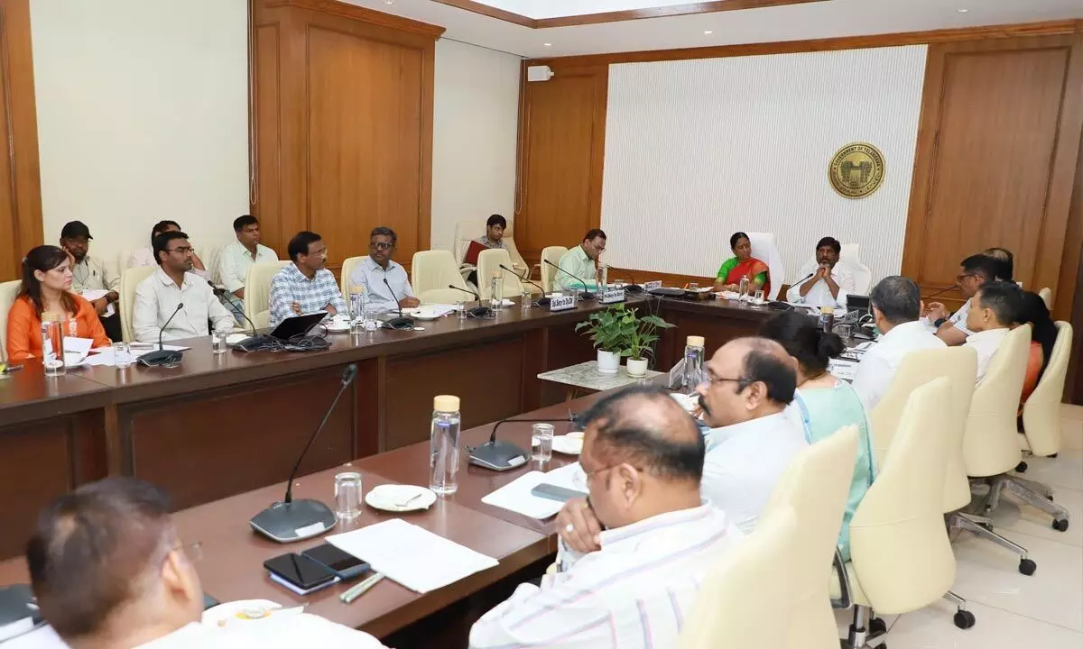 Hold Samakka jatara, Godavari Pushkaras on grand scale: Bhatti, Surekha to officials Hold Samakka jatara, Godavari Pushkaras on grand scale: Bhatti, Surekha to officials