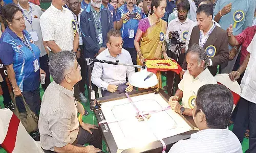 5-day All India Postal Carrom Tourney begins in Tirupati