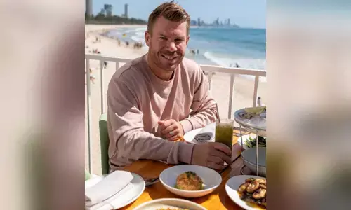 Cricketer David Warner makes acting debut with cameo in Telugu film ‘Robinhood’