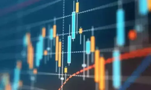 Stock market ends a tad lower, Nifty holds 22,000