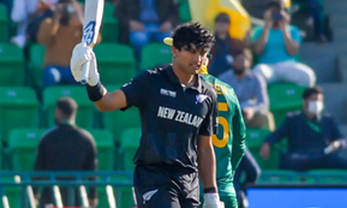 Champions Trophy: Young and Kane helped me get through the ebbs and flows, says Ravindra Champions Trophy: Young and Kane helped me get through the ebbs and flows, says Ravindra