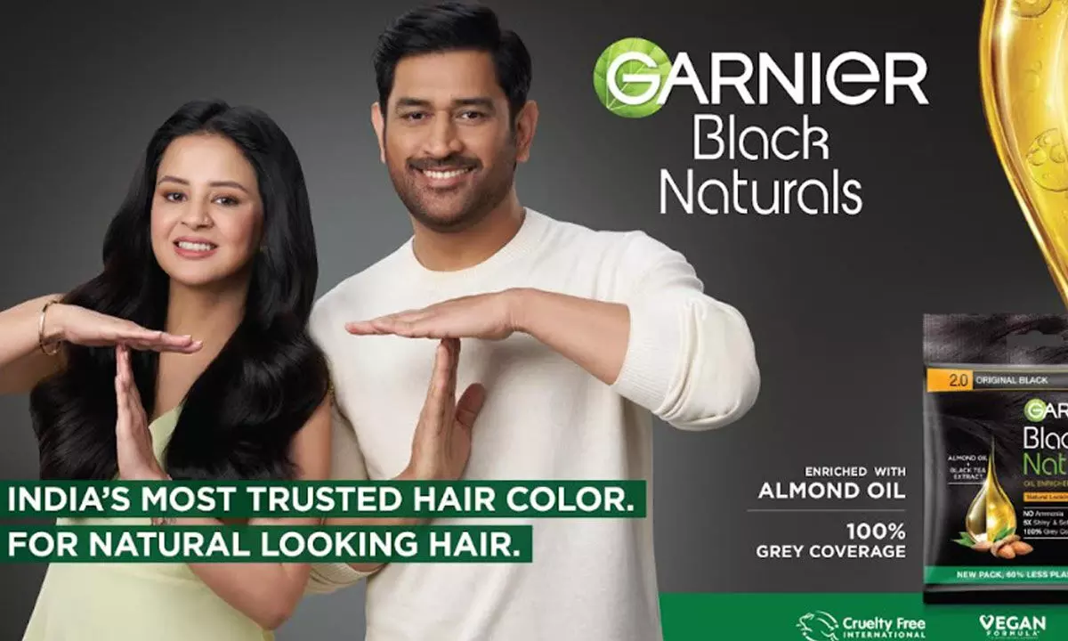 Garnier Black Naturals Teams Up with MS Dhoni and Sakshi Singh Dhoni to Build the New Symbol of ‘T’rust
