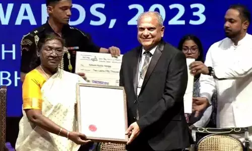 Prof Ashwini Kumar Nangia honoured with Visitor’s Award