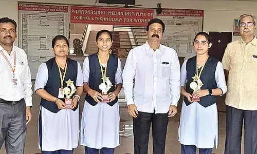 Priyadarshini students shine in JNTUH exam