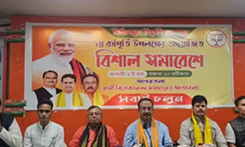 J.P. Nadda to address mega rally on 2nd anniversary of BJP 2.0 govt in Tripura J.P. Nadda to address mega rally on 2nd anniversary of BJP 2.0 govt in Tripura