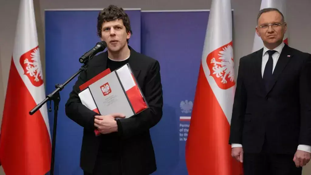 Jesse Eisenberg Granted Polish Citizenship for Directing A Real Pain
