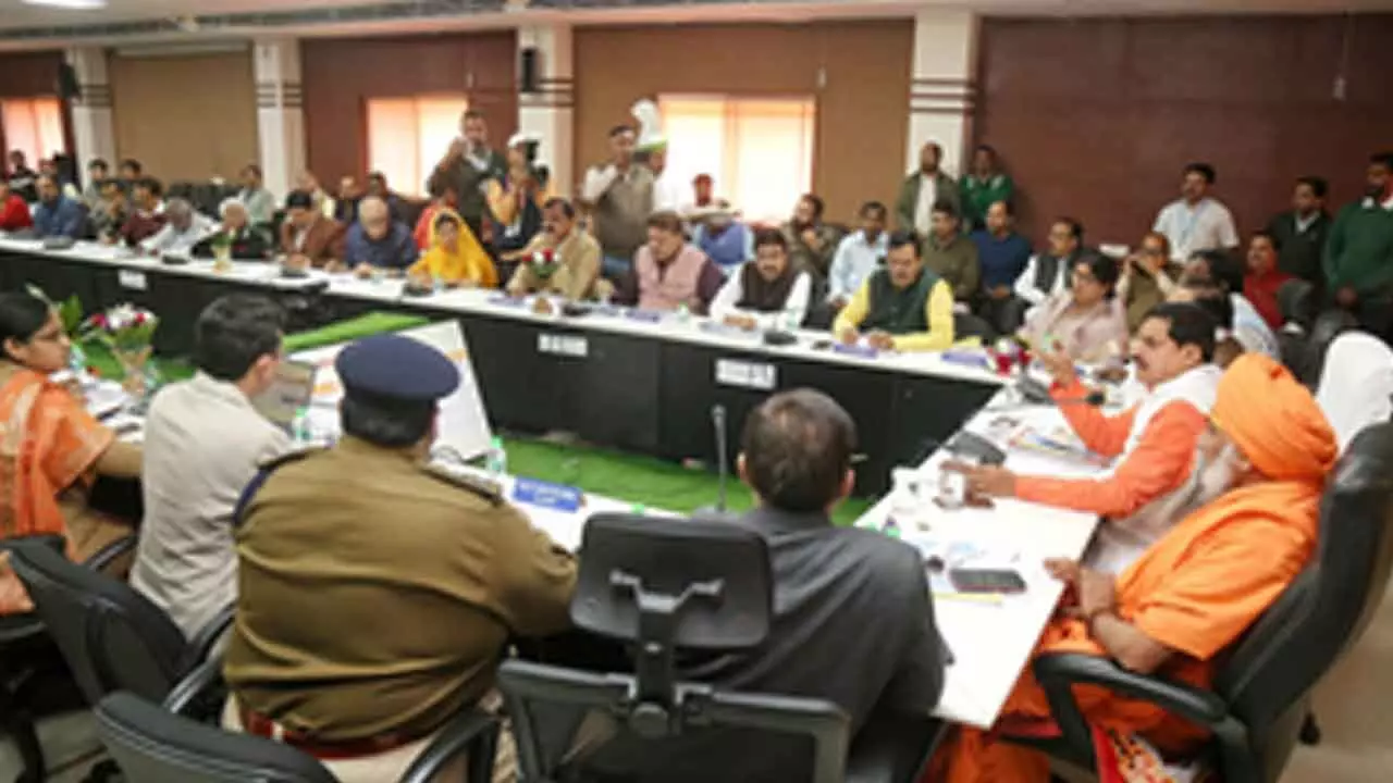 MP CM Mohan Yadav to review Krishna Patheya project today MP CM Mohan Yadav to review Krishna Patheya project today