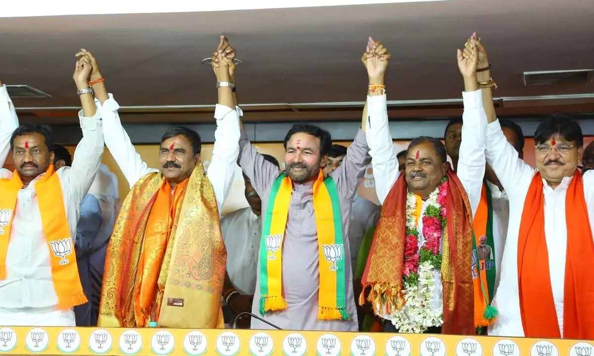 ‘Save Telangana – Support BJP’ will be our mantra: Kishan Reddy ‘Save Telangana – Support BJP’ will be our mantra: Kishan Reddy