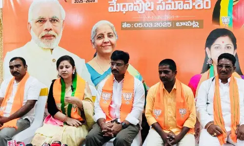 Sadineni Yamini Highlights Central Budget Benefits in Bapatla at Awareness Conference