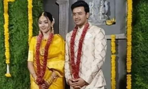 Bengaluru: BJP MP Tejasvi Surya ties knot with carnatic singer Sivasri Skandaprasad