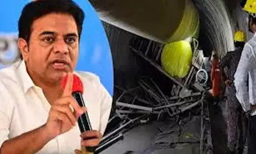 Govt turned a deaf ear to alarm bells on SLBC tunnel, says KTR
