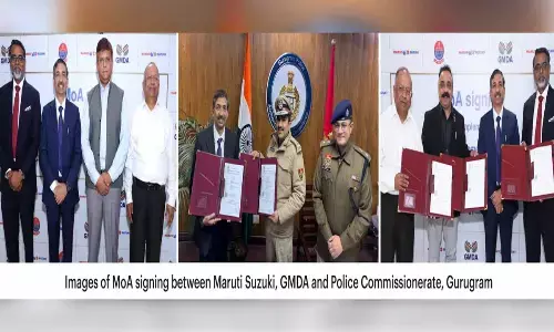 Maruti Suzuki to implement Integrated Traffic Management System in partnership with Gurugram Metropolitan Development Authority and Utkrisht Society for Safe Haryana