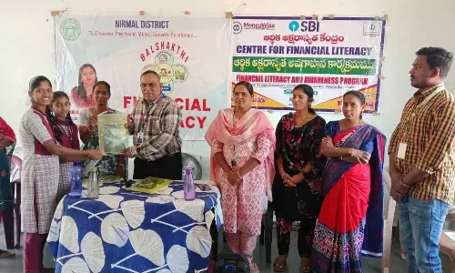 Financial literacy quiz conducted at KGBV