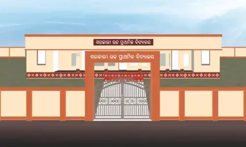 School buildings to be painted with orange shade