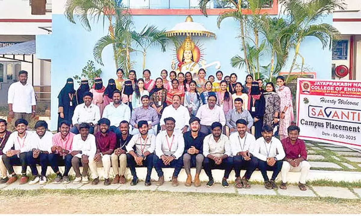 48 students secure positions in campus drive 48 students secure positions in campus drive