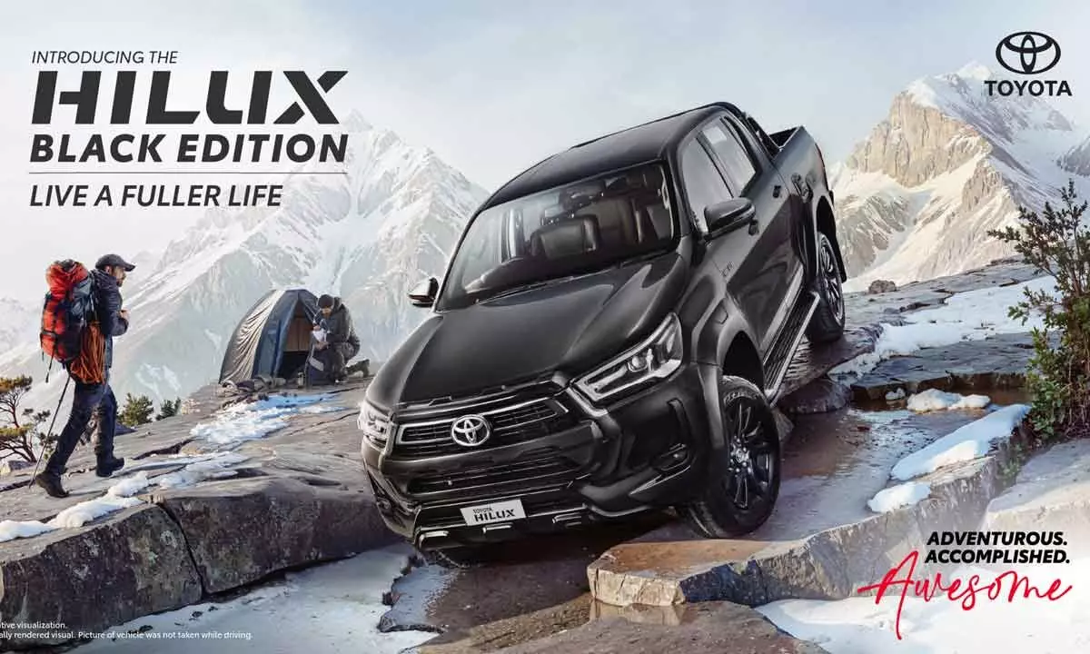 Toyota Kirloskar Motor Introduces Hilux Black Edition - The Ultimate Blend of Boldness, Power and Sophistication Toyota Kirloskar Motor Introduces Hilux Black Edition - The Ultimate Blend of Boldness, Power and Sophistication