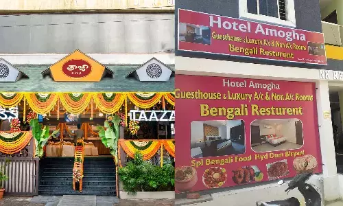 Hyderabad: Taaza Kitchen, Amogha Hotel Found with Violations; Toilet Opens into Kitchen