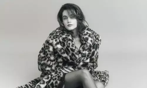 Taapsee stuns in fierce monochrome photoshoot