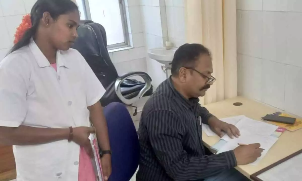 Nodal officer inspects ultrasound centres Nodal officer inspects ultrasound centres