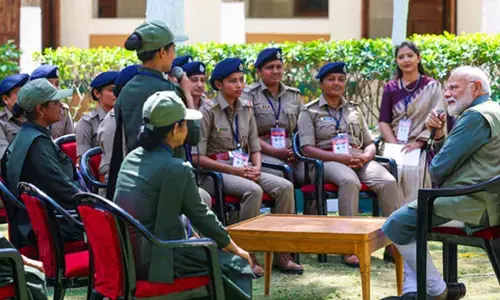 All-women security cover for PMs event in Gujarat