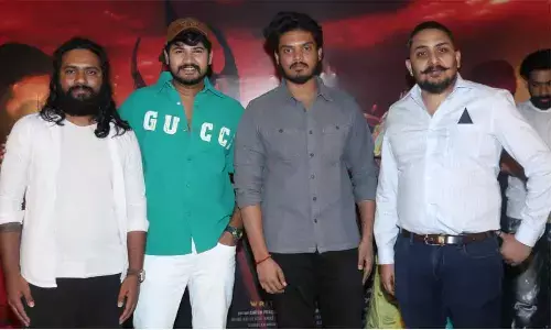 Aakash Puri unveils ‘Karmasthalam’ motion poster