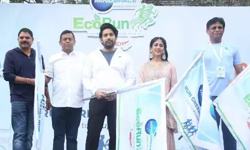 ‘Santhana Prapthirasthu’ teaser unveiled at Mindspace Eco Run