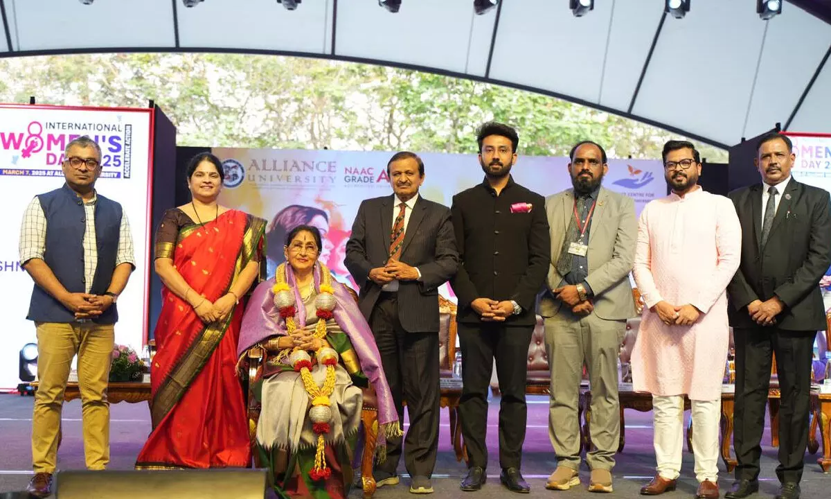 Alliance University Honors Women from Diverse Professions with Mahila Spandana Awards 2025 Alliance University Honors Women from Diverse Professions with Mahila Spandana Awards 2025
