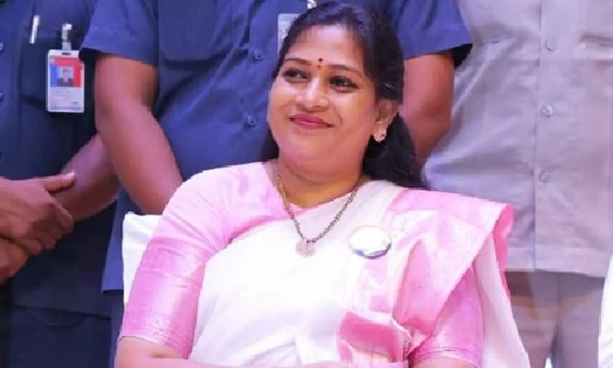 AP Home Minister Anitha attends Womens Day event, says women play key role in society AP Home Minister Anitha attends Womens Day event, says women play key role in society