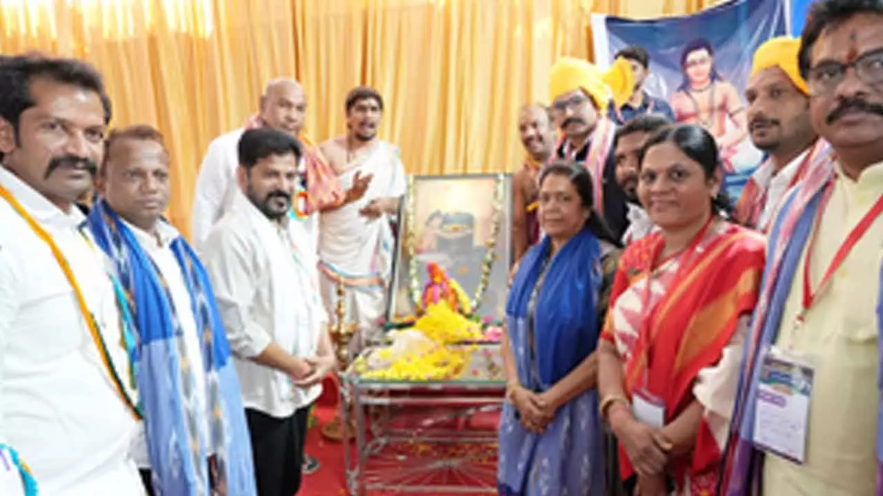 Telangana CM alleges conspiracy to block 42 pc reservations for BCs Telangana CM alleges conspiracy to block 42 pc reservations for BCs