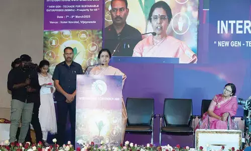 Bhuvaneswari calls for sustainable growth