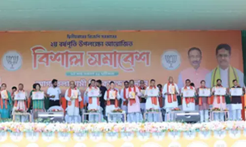 Anti-incumbency is an issue of the past now: J.P. Nadda hails PM Modis leadership in Tripura rally