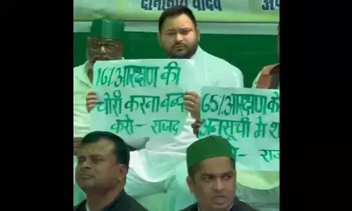 Tejashwi Yadav slams Nitish Kumar, calls him anti-reservation