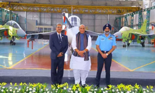 In a first, private Indian firm rolls out fuselage for LCA