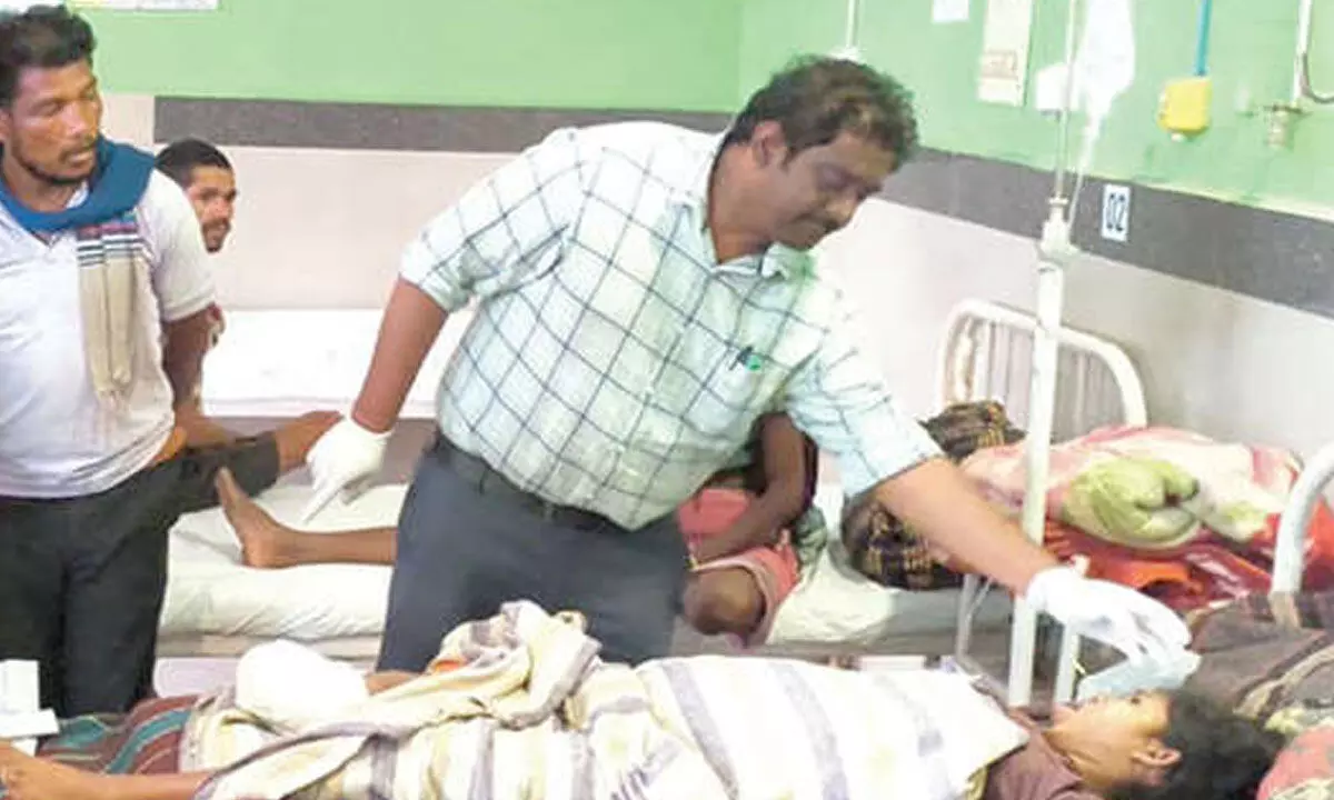 Maoists terrorising tribals: SP Rohith Maoists terrorising tribals: SP Rohith