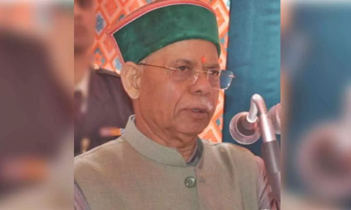 Himachal highly vulnerable to climate change, says Governor in address to Assembly Himachal highly vulnerable to climate change, says Governor in address to Assembly