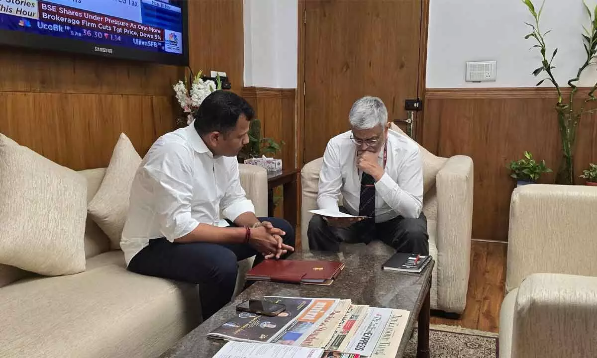 MP Brijesh Chowta Calls for Resolution of ISPRL Employees HR Concerns MP Brijesh Chowta Calls for Resolution of ISPRL Employees HR Concerns