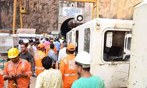 SLBC Tunnel Collapse: Rescue teams recover one body