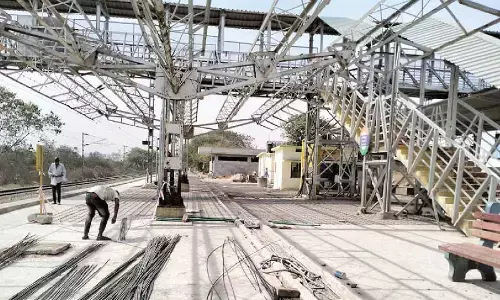 Malkajgiri rly stn makeover works moving at a fast pace